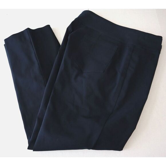 J. McLaughlin 0169261022 Women's Sz 12 Winter Navy Blue Ivy Stretch Pants - Picture 10 of 10